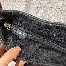 Oroton Monogram Canvas Crossbody Bag | Black Leather Trim, Australian Designer