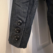 G-Star RAW Denim Tailcoat Blazer | Dark Indigo Cotton Jacket | Asymmetric High Low Jacket | Avant Garde Denim Blazer | Size S