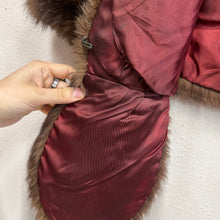 Vintage 1950s Mink Fur Cape Stole – Brown Mink Fur Wrap, Shawl Collar, Mid-Century Glamour
