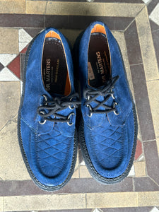 Vintage Blue Dr. Martens Platform Creepers