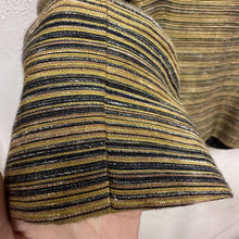 Vintage Gold Black Stripe Textured Blazer | Tailored Office Jacket | Made Australia