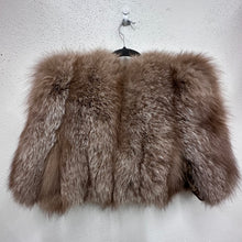 Vintage Genuine Fox Fur Jacket with Original Paw Closures | 1950s–60s Cropped Fur Coat | Made in Melbourne Australia