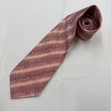 Vintage Karl Lagerfeld Silk Tie | Made in Italy | Geometric Pattern | Designer Necktie | 90s Classic