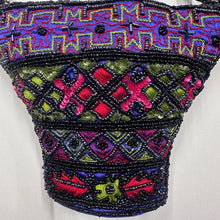 Vintage Beaded & Embroidered Mini Handbag – Statement Piece