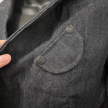 G-Star RAW Denim Tailcoat Blazer | Dark Indigo Cotton Jacket | Asymmetric High Low Jacket | Avant Garde Denim Blazer | Size S
