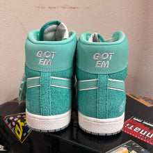 Nike Jordan Air Ship PE SP "Got 'Em" Light Green Suede Sneakers US 10.5