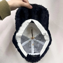 Vintage Faux Fur Trapper Cap | Sequin Leopard Print Y2K Statement Hat