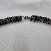 Vintage Multi Chain Necklace / Mixed Metal Chain / Long Layered Necklace / Minimal Statement Jewelry / Y2K Vintage