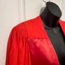 Vintage University of Melbourne Red Academic Gown | Ceremonial Robe Unisex One Size