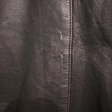 Vintage Bella J Black Leather Jacket | 80s Batwing Snake Print Panel Bomber