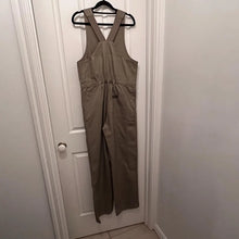 90s Y2K Vintage Bisley Cotton Workwear Jumpsuit – Sleeveless Utility Coveralls, Minimal Brown Boiler Suit