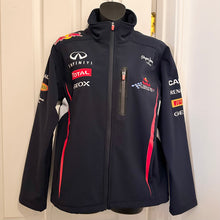 Pepe Jeans Red Bull Racing Formula One Team Softshell Jacket | Women’s Navy F1 Sponsor Jacket | Size S
