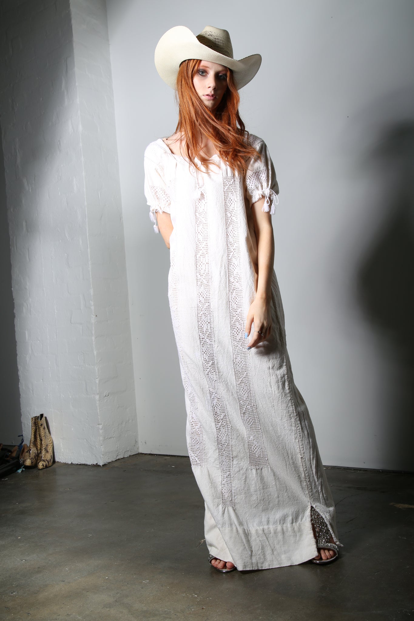 70s Embroidered Peasant Dress Liberty's Heart 70s Embroidered Peasant Dress Liberty's Heart