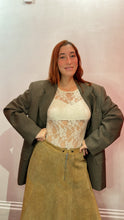 Vintage Brown Oversized Blazer