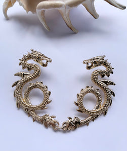 Spiked Dragon Statement Earrings