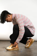 70s Multi-Colour Stripe Long Sleeve Shirt